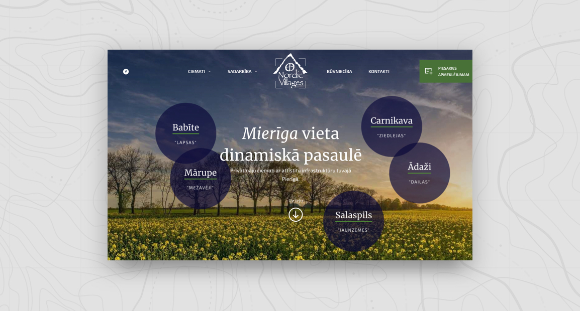 Mājaslapas izstrāde